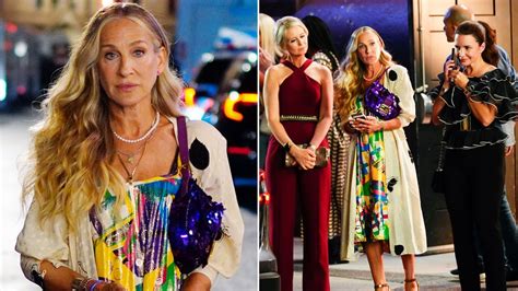 Sex And The City Reboot Filming Continues As Script Leak Hints Carrie Divorce Drama Mirror Online