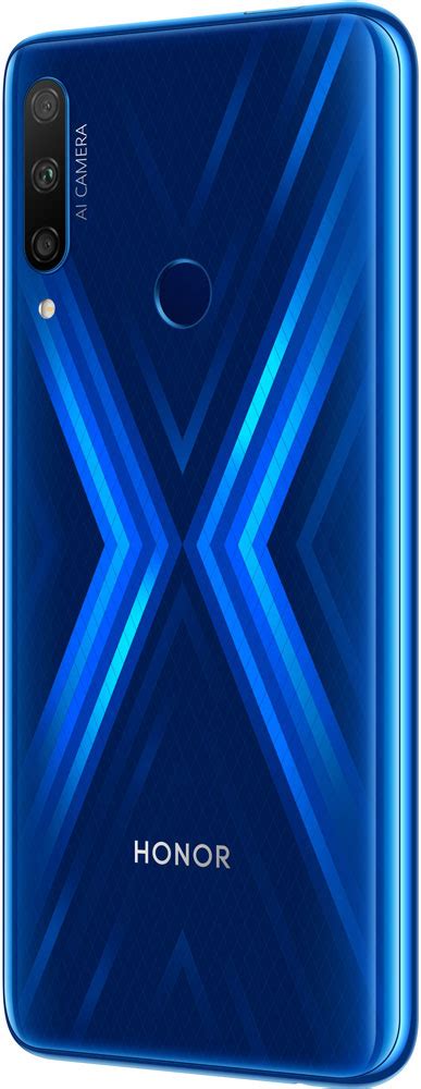 Смартфон Honor 9X Premium 6/128Gb Blue: купить по цене 12 990 рублей в ...