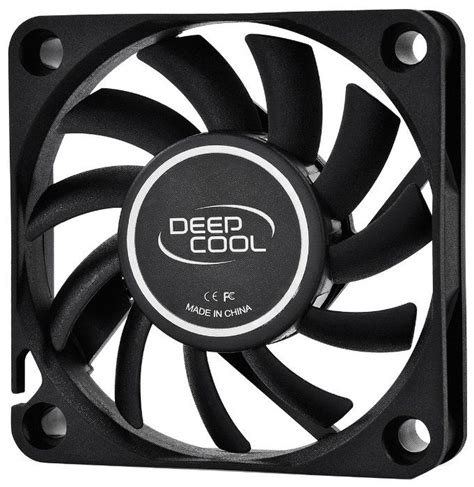 Вентилятор Deepcool XFAN 60 60x60x12mm 3-pin 4-pin (Molex)24dB Ret ...