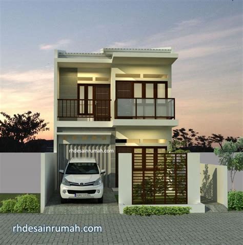 desain rumah  balkon rhdesainrumah