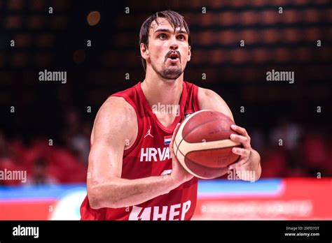 Dario Saric (Croatia). FIBA Olympic Qualifying Tournament. Piraeus 2024 ...