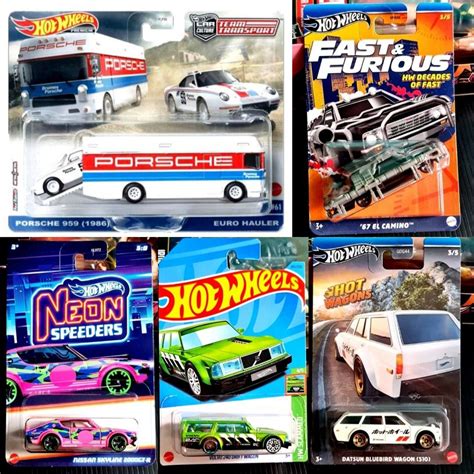 Hot Wheels Premium Team Transport Porsche And Euro Hauler Fast Furious Hw Decade