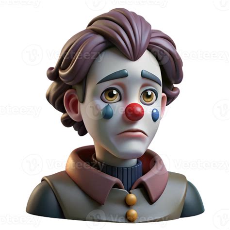 clown with the tear away face 8