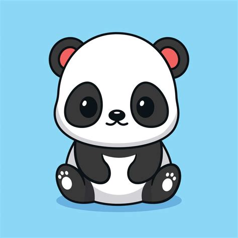 Desenho De Panda Facil - 10