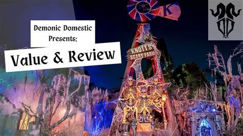 Knotts Scary Farm Value And Review Youtube