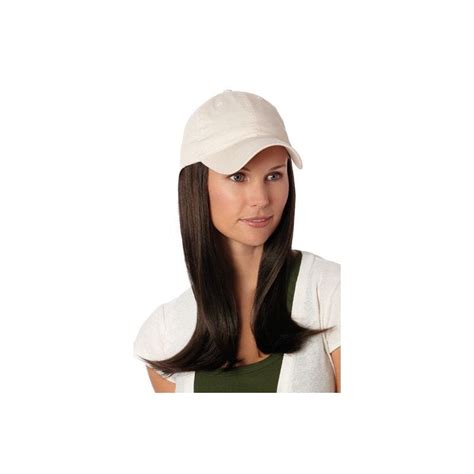 Baseball Hat With Hair 8229 Long Hat Beige