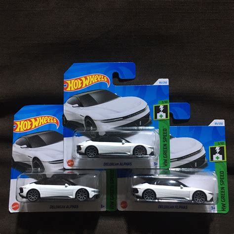 Hot Wheels Delorean Alphas Hw Green Speed Shopee Philippines