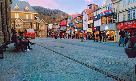 Mall Road Shimla Famous Vibrant And Charming Street In The Queen Of