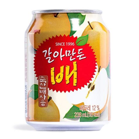 HAITAI Pear Juice 238ml - OKASHI