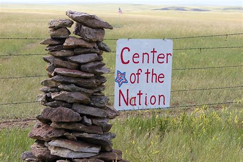 Where is the Geographic Center of the US? - WorldAtlas