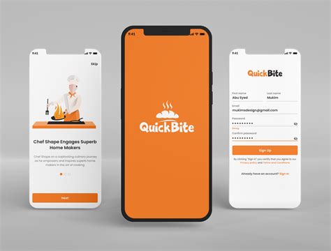 QuickBite - Food Delivery App Screen Design :: Behance