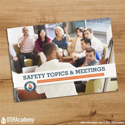 Safety Topics And Meetings Guidebook Oshacademy