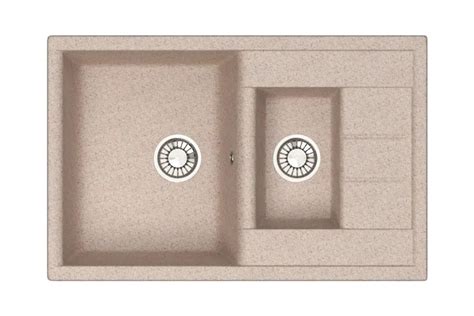 Кухонная мойка GLANZ цвет: песочный J-210-34 - выгодная цена, отзывы ...