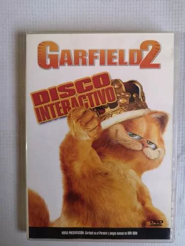 Garfield 2 Disco Interactivo Película Dvd Original en venta en Gustavo