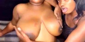 Nigerian Lesbian Sucks Big Boobs Of Her Friend In Front Cam Tnaflix