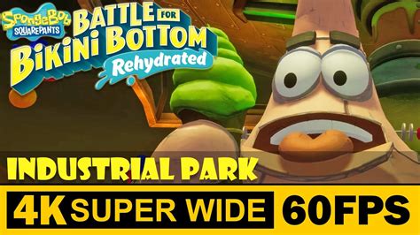 INDUSTRIAL PARK BOSS Robot Patrick SpongeBob SquarePants Battle For Bikini Bottom