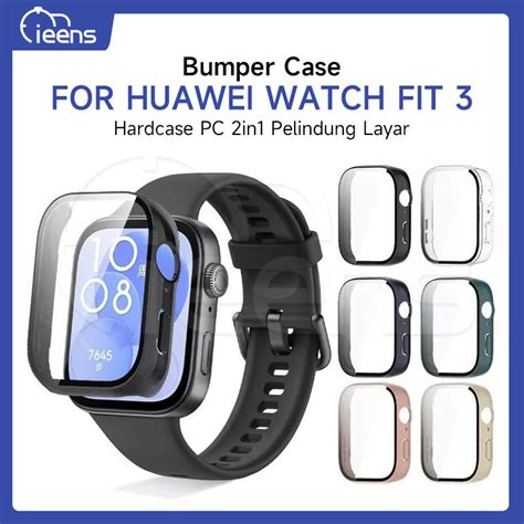 Jual Ready Bumper Case Huawei Watch Fit Pc Hardcase Screen Protector