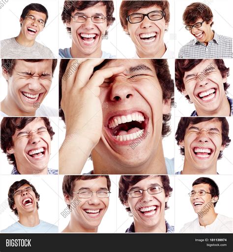 Happy Laughing Face Image & Photo (Free Trial) | Bigstock
