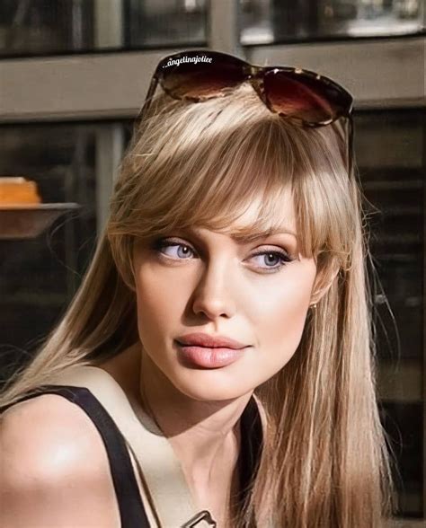 𝐴𝑛𝑔𝑒𝑙𝑖𝑛𝑎 𝐽𝑜𝑙𝑖𝑒 on Instagram Sunny angelinajolie Angelina jolie blonde Angelina jolie