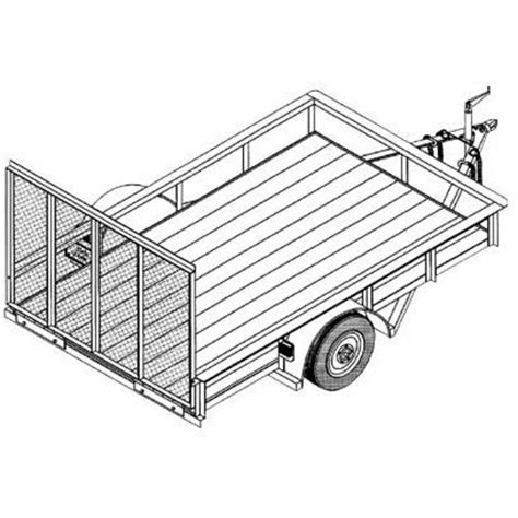Gooseneck Trailer Coloring Pages Coloring Pages