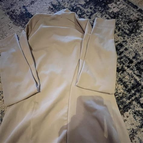 Tan Gymshark Zip Up Depop