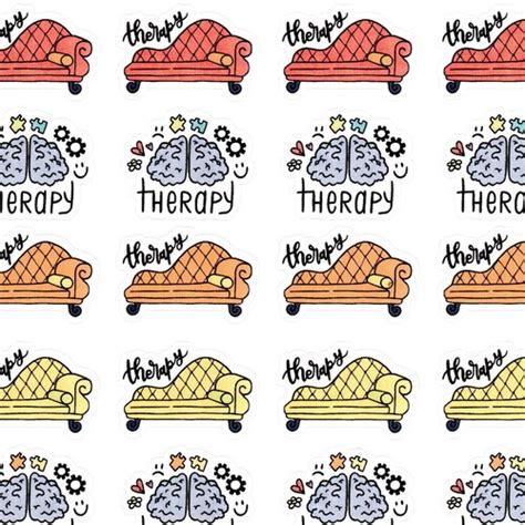 Therapy Planner Stickers Therapy Planner Stickers Health Etsy
