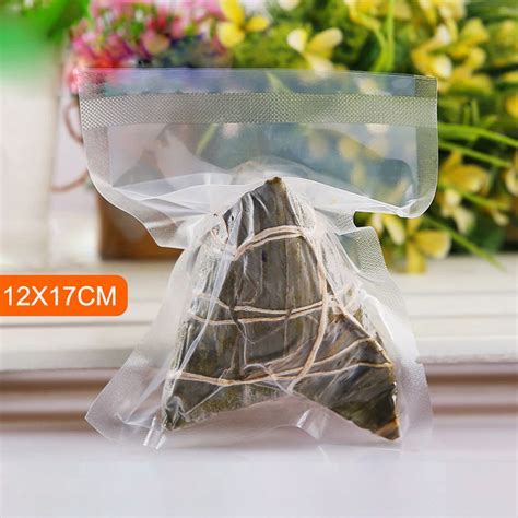 50pcs PA+PE Clear Vacuum Packaging Bag Kitchen Vacuum Sealer Packing ...