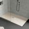 Rectangular Shower Base SERIES P DAYA Floor Level Resin Non Slip