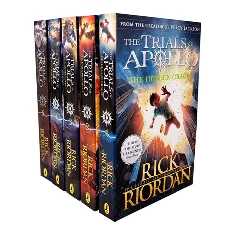 Trials Of Apollo 5 Book Collection Set By Rick Riordan — Books4us