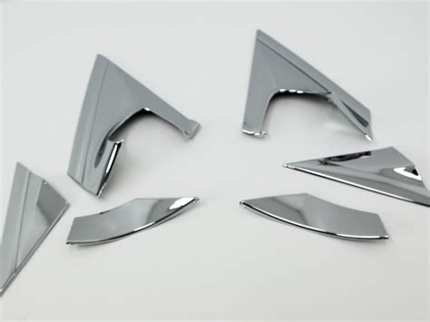 Хром на крепления зеркал Hyundai Solaris 2011 2012 2013 2014 2015 2016 ...