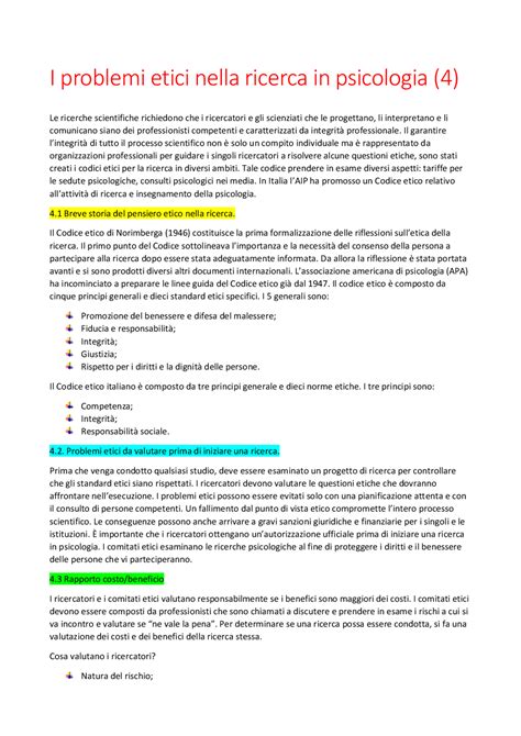 Metodologia Della Ricerca Psicologica 6