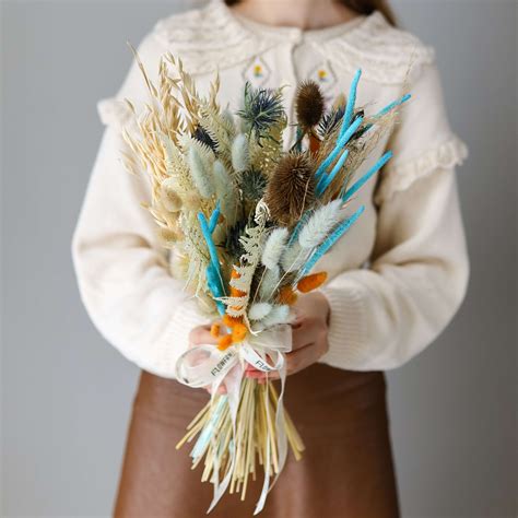 Доставка букетов из сухоцветов - купить сухие цветы и травы в Москве