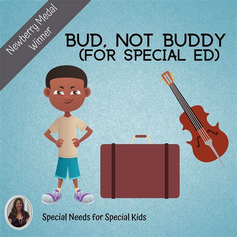 Bud, Not Buddy Novel Study for Special Education with chapter questions
