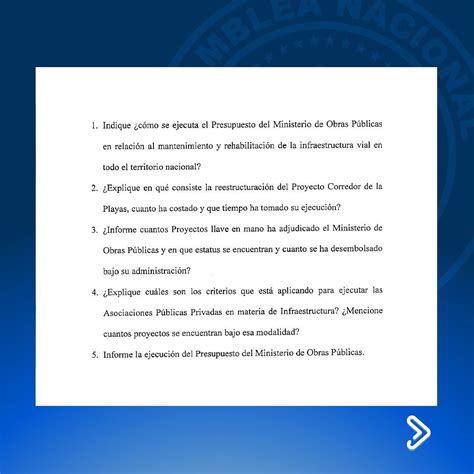 Asamblea Nacional On Twitter Cuestionario Que Debe Ser Respondido Por