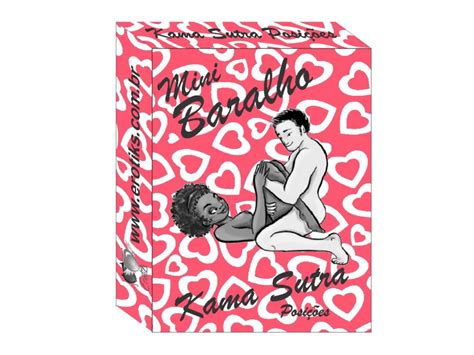 Mini Baralho Kama Sutra Armaz M Sex Shop Recife