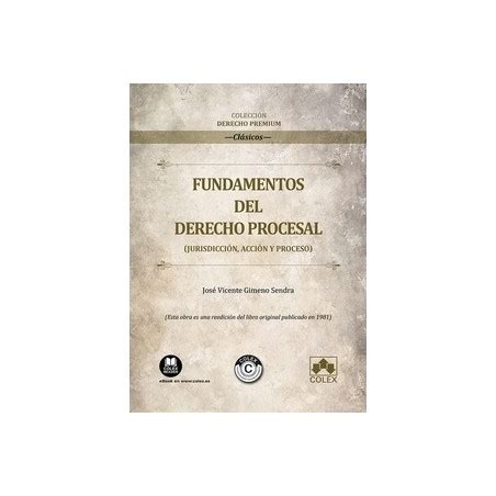 Fundamentos Del Derecho Procesal Jurisdicci N Acci N Y Proceso