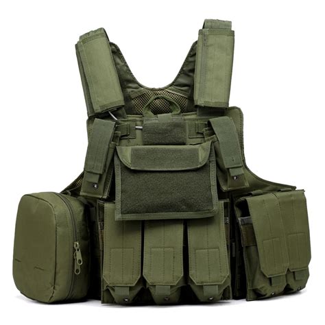 Chaleco T Ctico Molle CIRAS Portador De Placa Aparejo De Pecho Airsoft