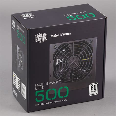 Блок питания Cooler Master MasterWatt Lite 230V 500W