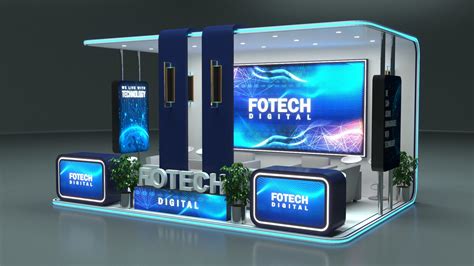 3d Exhibition Stall 3d Model Model Turbosquid 2144602