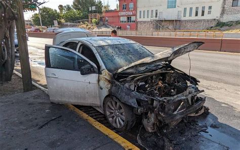 Veh Culo Se Incendia En La Cantera Por Falla Mec Nica No Hay