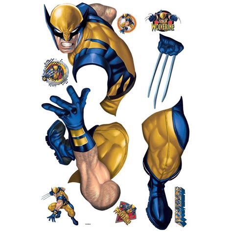 Wolverine Giant Wall Decal RMK1485GM Accessories