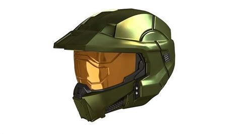 Halo 4 Master Chief Helmet 3d Model