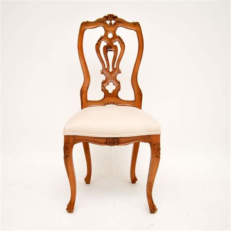 Antique Dutch Olive Wood Dining Table And Chairs Interior Boutiques