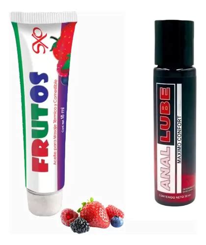 Lubricante Sxo Termico Frutos Rojo Anestesico Anal Lube Frutos Rojos Meses sin interés