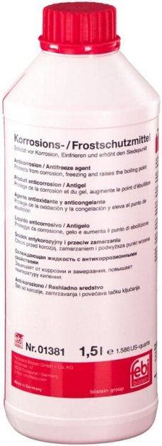 Купить Антифриз Febi G12 красный концентрат 1.5л ( 01381 ), цена 356 ...