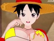 One Piece Monkey D Luffy Gender Bender Anime Hentai 3d Uncensored Xxx Mobile Porno Videos