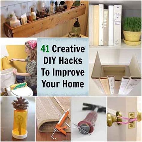 41 Creative DIY Hacks To Improve Your Home