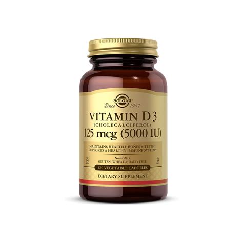 SOLGAR VIT D3 5000IU 120S