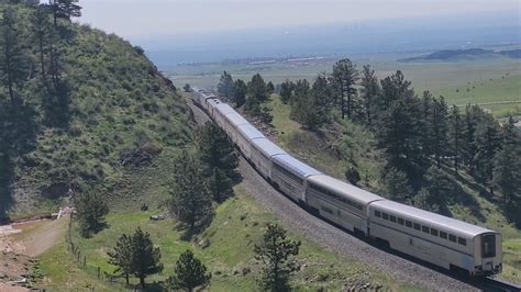 Westbound California Zephyr At Coal Creek Canyon Co Youtube