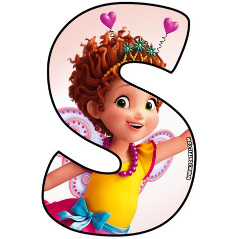 Fancy Nancy Clancy Letter S
